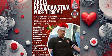 Świąteczna AKCJA krwiodawstwa przy OSP Tuchomie-22370