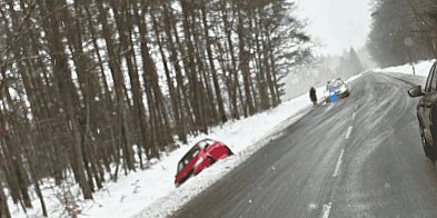 Seria kolizji i trudne warunki na drogach