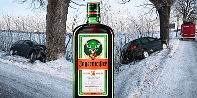 Audi, drzewo i… JAGERMEISTER. Nikodem kontra policja