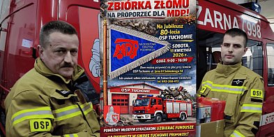 Zbiórka złomu na proporzec. Strażacy proszą o wsparcie