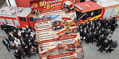 80 kilometrów w 8 godzin. OSP Tuchomie szykuje święto
