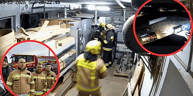 Strażacy uratowali zakład firmy Miloni