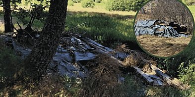 Śmieciowa ZAGADKA pod Studzienicami