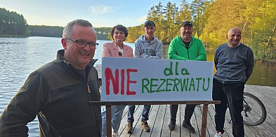 Rezerwat STOP! Mieszkańcy Soszycy protestują