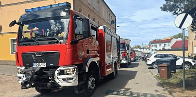 Piekarnik zapalił się w mieszkaniu