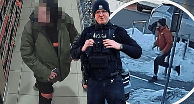 St. posterunkowy Patryk Nowicki ZATRZYMAŁ złodzieja whisky