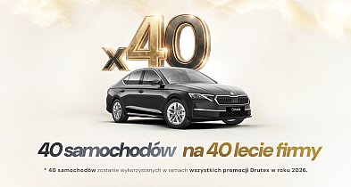 40 samochodów na 40-lecie – Drutex rozkręca wielką rywalizację!