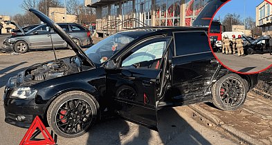 Zderzenie dwóch aut w Parchowie. 7-letnie dziecko na miejscu zdarzenia