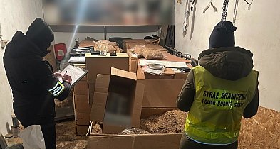 Nielegalny tytoń za ponad milion złotych. 51-latek z Miastka z zarzutami!