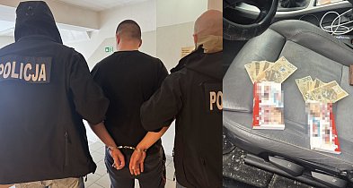 Bytów: Zatrzymany duet wprowadzający do obrotu fałszywe banknoty [VIDEO]
