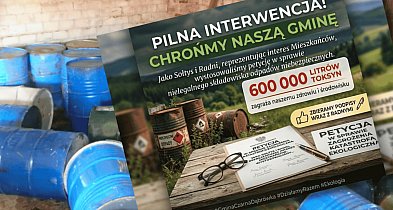 Chemikalia tykają jak bomba. W Czarnej Dąbrówce ruszyła zbiórka podpisów