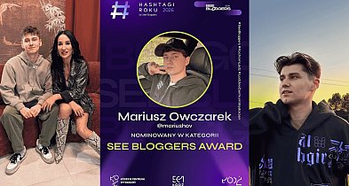 Bytowiak z nominacją do prestiżowej nagrody influencerów. Mariusz Owczarek walczy