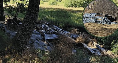 Śmieciowa ZAGADKA pod Studzienicami. „Odpady niebezpieczne”