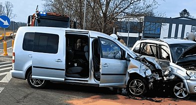 Wypadek w Świątkowie poza bytowską policją. Przyczyna to syn funkcjonariuszki