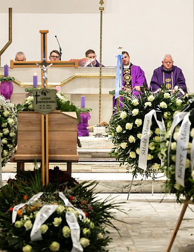 OSTATNIE POŻEGNANIE Leszka Gierszewskiego. WZRUSZAJĄCA przemowa żony Kamili-22357