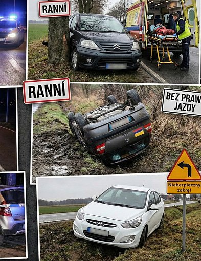 Kolumbijskie KOLIZJE bez prawa jazdy, pijani i RANNI-22605