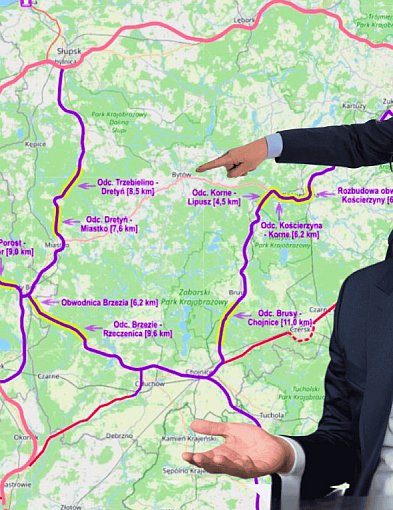 Gdzie powstanie Via Pomerania? W planie jest… DEGRADACJA Bytowa!