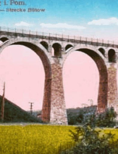 Most, którego już nie ma. Kamienny symbol dawnej kolei z Miastka do Bytowa