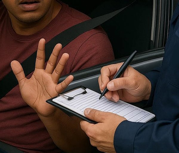 Kupił „prawo jazdy” w internecie. Policja zatrzymała go DWA RAZY!-22022