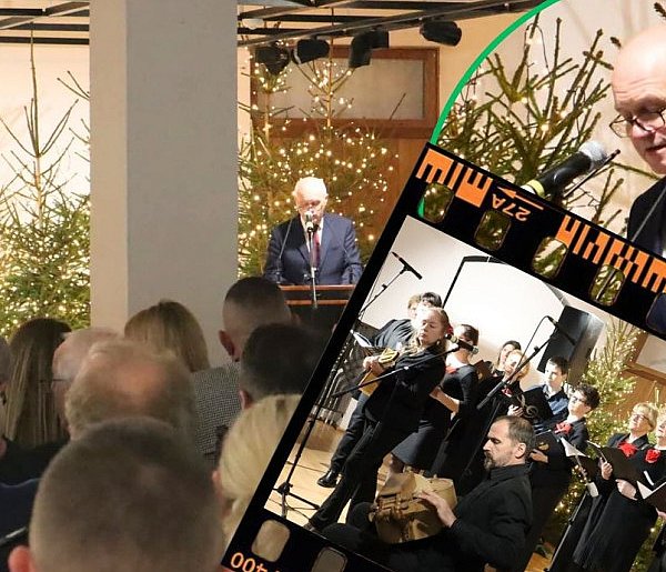 Po sesji budżetowej – świąteczny koncert w zamku. Radni gośćmi burmistrza-22491