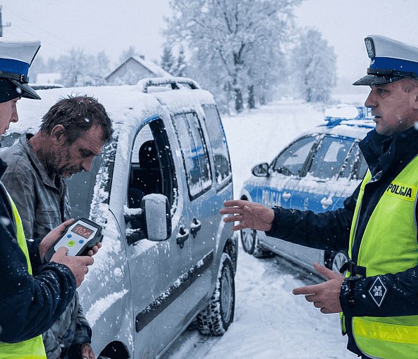 Weekendowe GRZECHY na drogach powiatu: alkohol, zakazy i niespodziewane spotkanie-22860