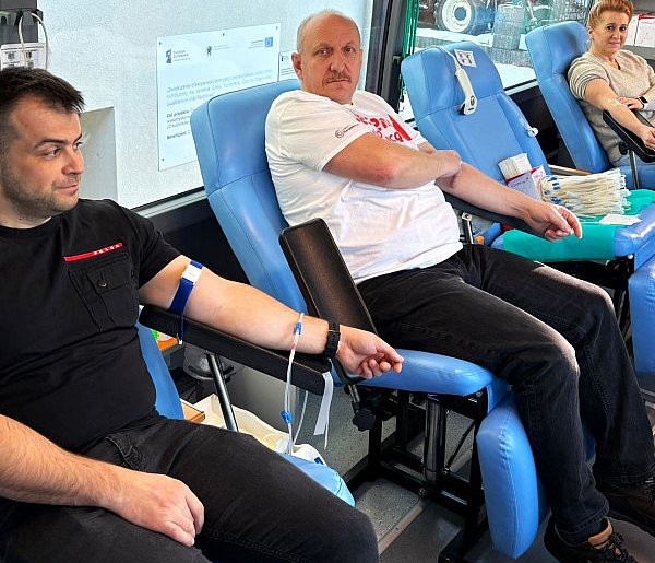 Walentynkowa FALA DOBRA w Tuchomiu. Krwiodawcy znów na medal