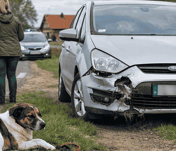 Weekend na drogach. Pies wbiegł pod auto, kobieta uderzyła w drzewo
