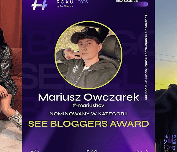 Bytowiak z nominacją do prestiżowej nagrody influencerów. Mariusz Owczarek walczy