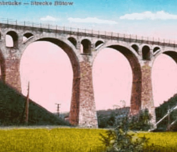 Most, którego już nie ma. Kamienny symbol dawnej kolei z Miastka do Bytowa