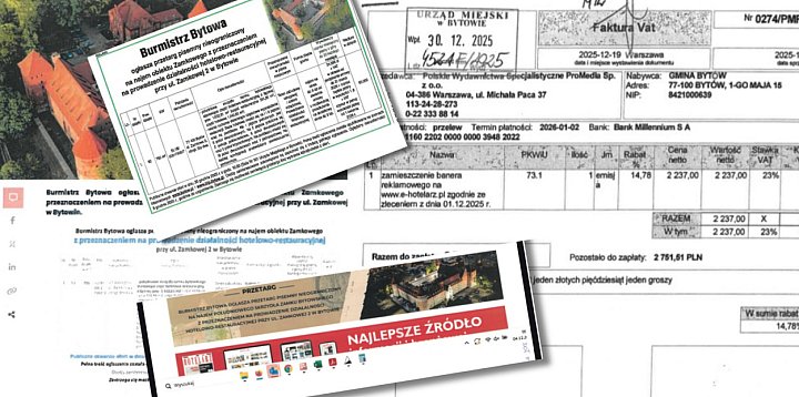 Bytowski Zamek: Trzy przetargi, tysiące na reklamy-22835