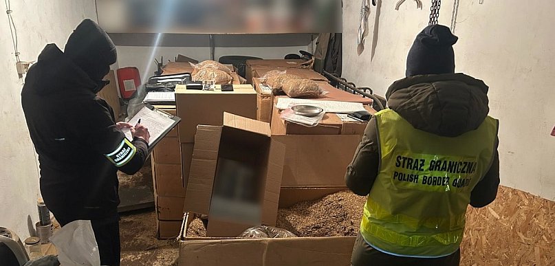 AKCYZOWY REKORD! Tona nielegalnej krajanki i tysiące papierosów!