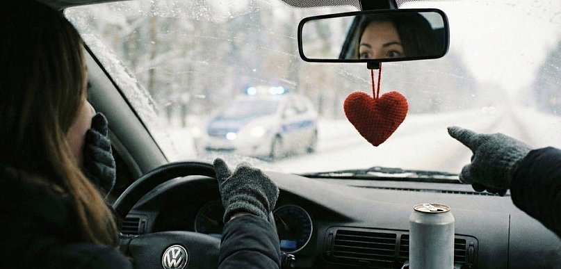 Walentynkowy szofer na podwójnym gazie. "To tylko leki na spirytusie!"