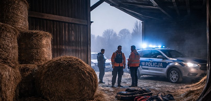 Tragiczny wypadek w gospodarstwie. 56-latek zginął pod balotem siana