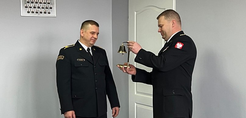 Na emeryturę po 24 latach służby. Pożegnanie dowódcy JRG z Bytowa!