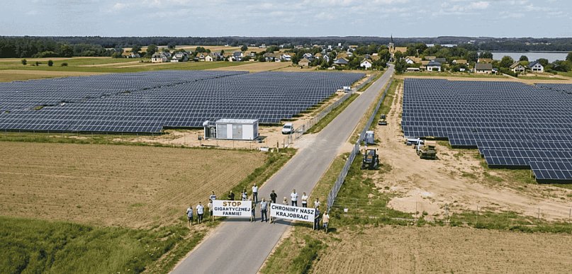 Gigantyczna farma fotowoltaiczna CORAZ BLIŻEJ. PIENIĄDZE czy krajobraz?