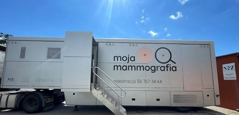 Mammobus przyjedzie do powiatu bytowskiego. Bezpłatne badania dla kobiet!