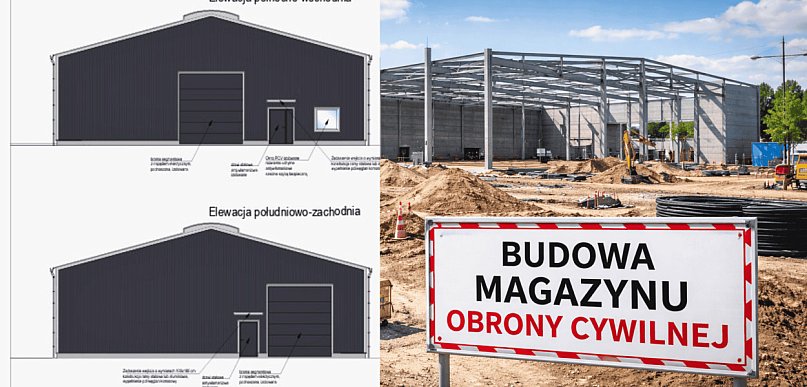 Magazyn obrony cywilnej coraz bliżej. Bytów otworzył 13 ofert