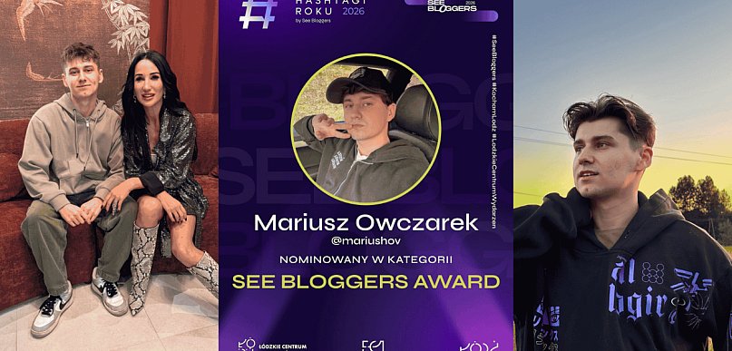 Bytowiak z nominacją do prestiżowej nagrody influencerów. Mariusz Owczarek walczy