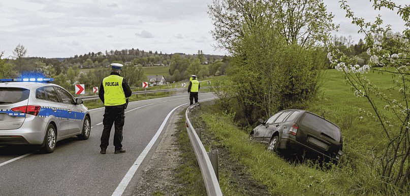 Szybka jazda, rowy, sarna i narkotyki. Policyjna kronika z powiatu