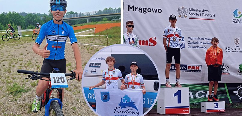 Cezary Konkol zdominował mistrzostwa Polski. Dwa dni, dwa starty i dwa medale