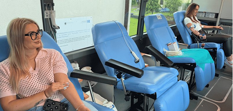 Prawie 10 litrów krwi przy remizie OSP Tuchomie. Strażacy dziękują dawcom