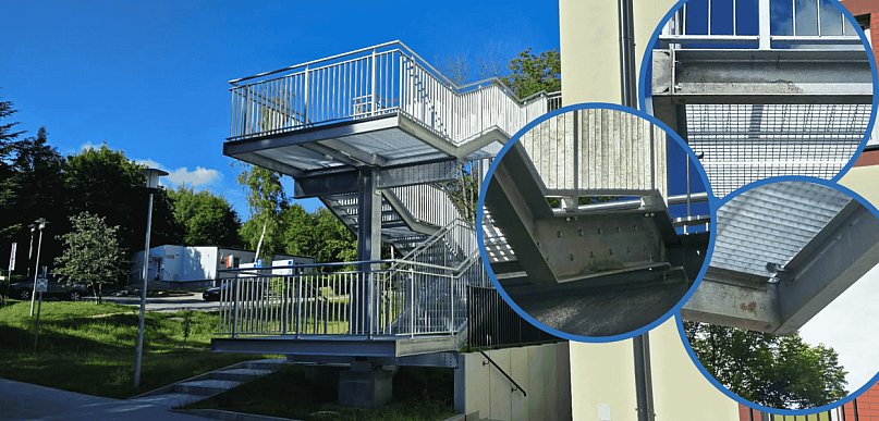 NOWY ZOL ZA 20 MILIONÓW, A NA SCHODACH… RDZA? Szpital odpowiada: „To zabrudzenia!”
