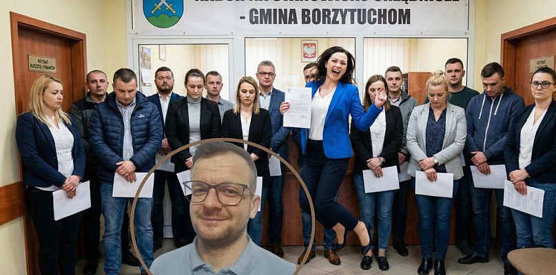 BURZA w Borzytuchomiu. 15 kandydatów, WYGRAŁA żona radnego