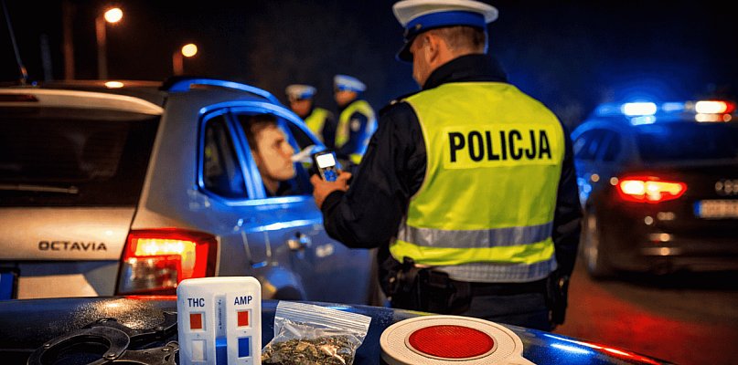 Świąteczny weekend bez wypadków. Policja łapała pijanych i odurzonych