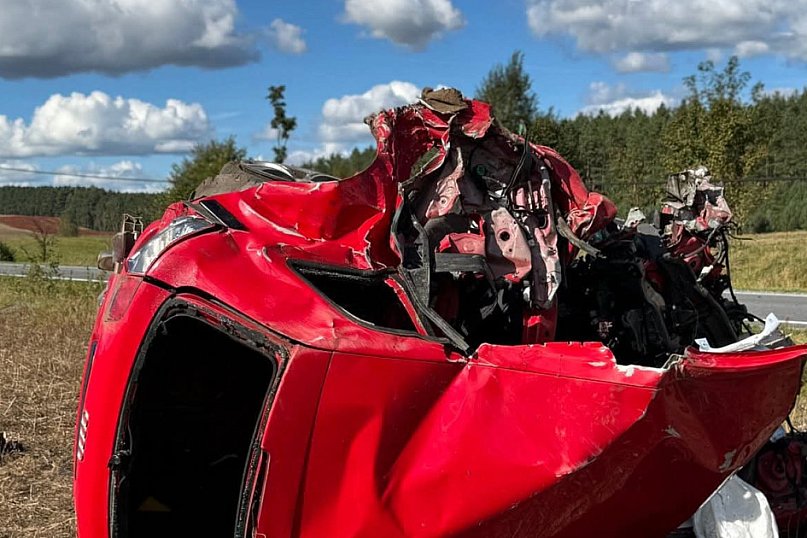 TRAGEDIA na drodze nr 211. NIE ŻYJE 31-latek