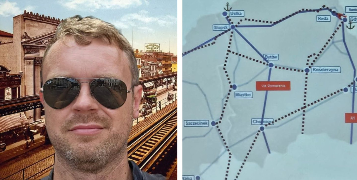 Michał Tusk zapewnia: za 3 lata pociągiem z Bytowa do Kołczygłów!