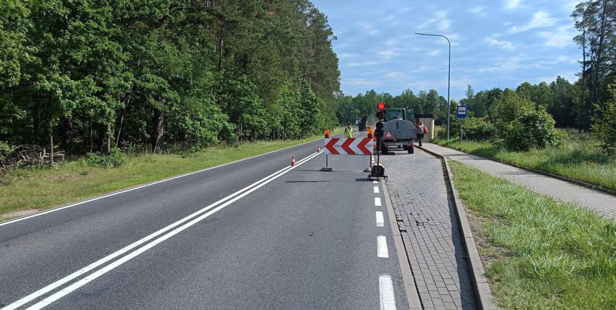 Rozpoczęła się inwestycja poprawiająca bezpieczeństwo na drodze krajowej nr 21 w gminie Trzebielino