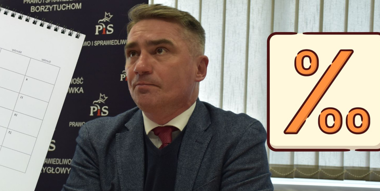 Radny Krzysztof Sławski został zatrzymany przez policję. Wydmuchał ponad pół promila alkoholu