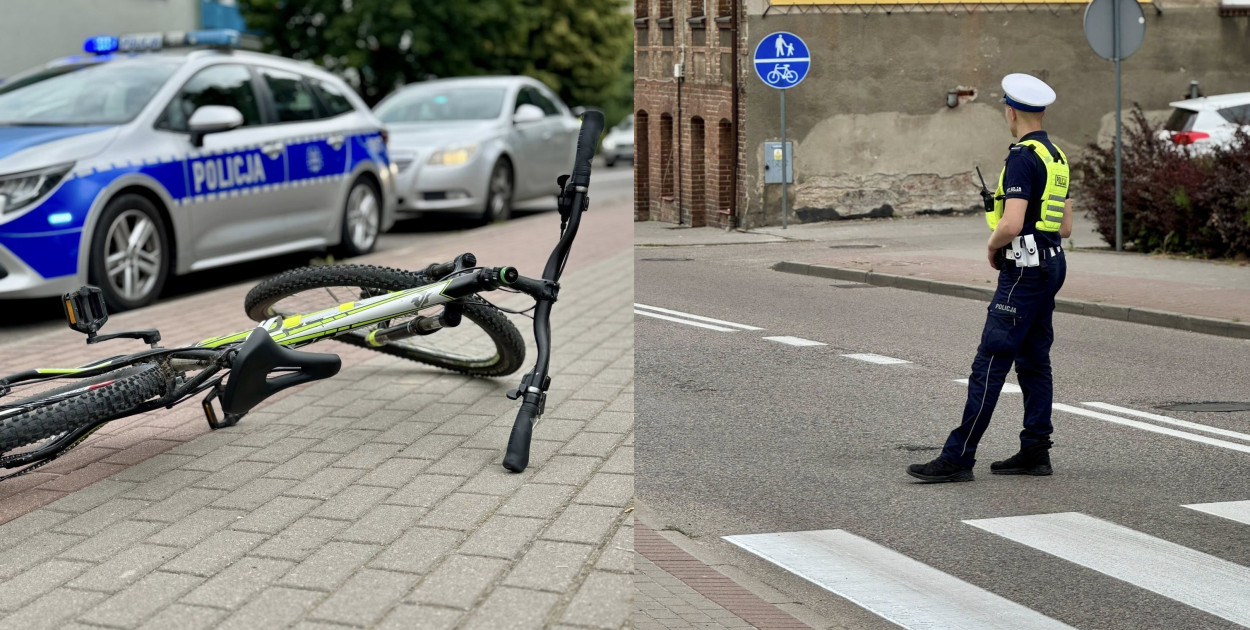 Bytów: Potrącenie nastoletniego rowerzysty! Chłopiec trafił do szpitala!