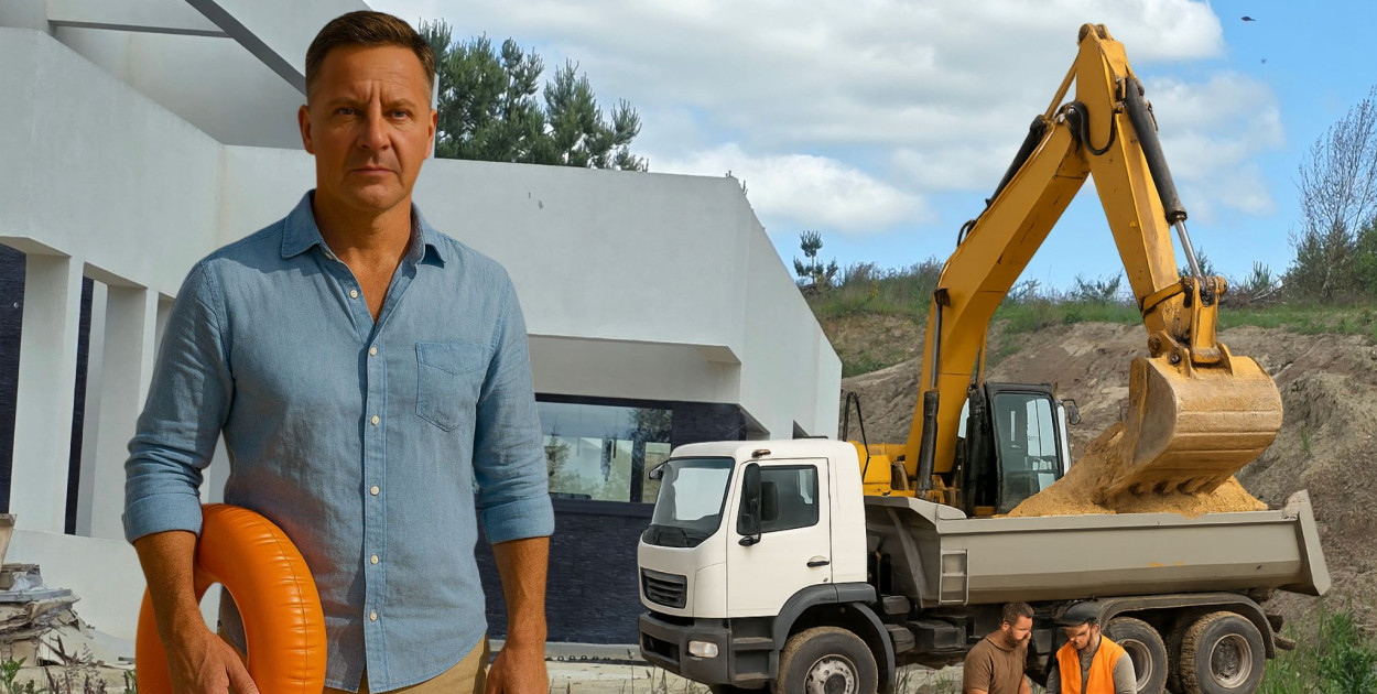 Grzegorz Domżalski ma poważne kłopoty, po tym jak zlecił wywiezienie piachu ze swojej działki w Mądrzechowie na koszt gminy Bytów